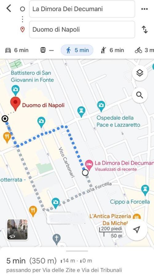 Dimora Dei Decumani Bed and Breakfast Νάπολη Εξωτερικό φωτογραφία